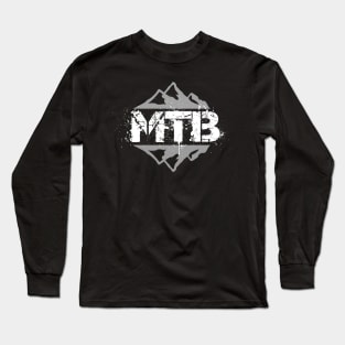 MTB Mountain Bike Design Enduro Freeride Downhill Long Sleeve T-Shirt